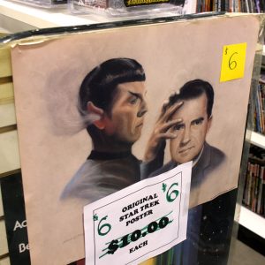 Spock does mind meld on Nixon